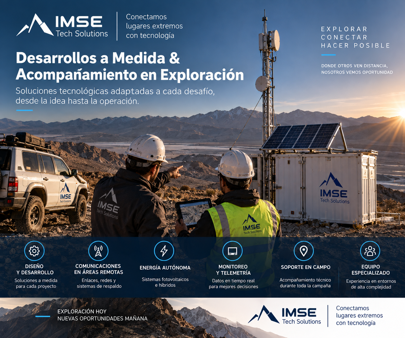 Propuesta de desarrollos a medida y exploración